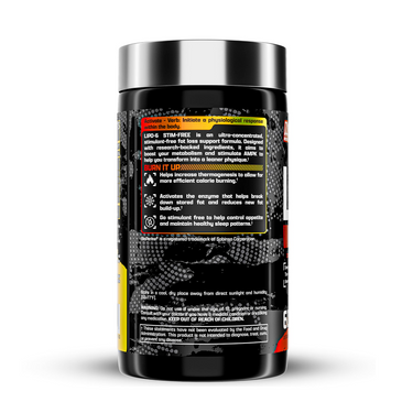 Lipo 6 Black Stim-Free - 60 Cáps (Nutrex)